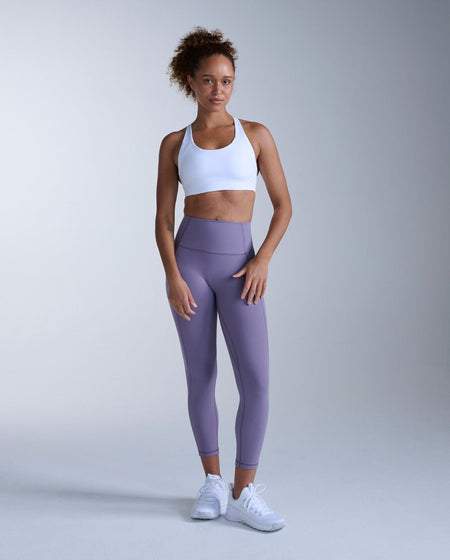 2XU - Form Fluid Hi - Rise 7/8 Fitnesstights Damen - dusted grape/dusted grape - 2X-WR7552B-DGR/DGR-XXS - Sportbrands24