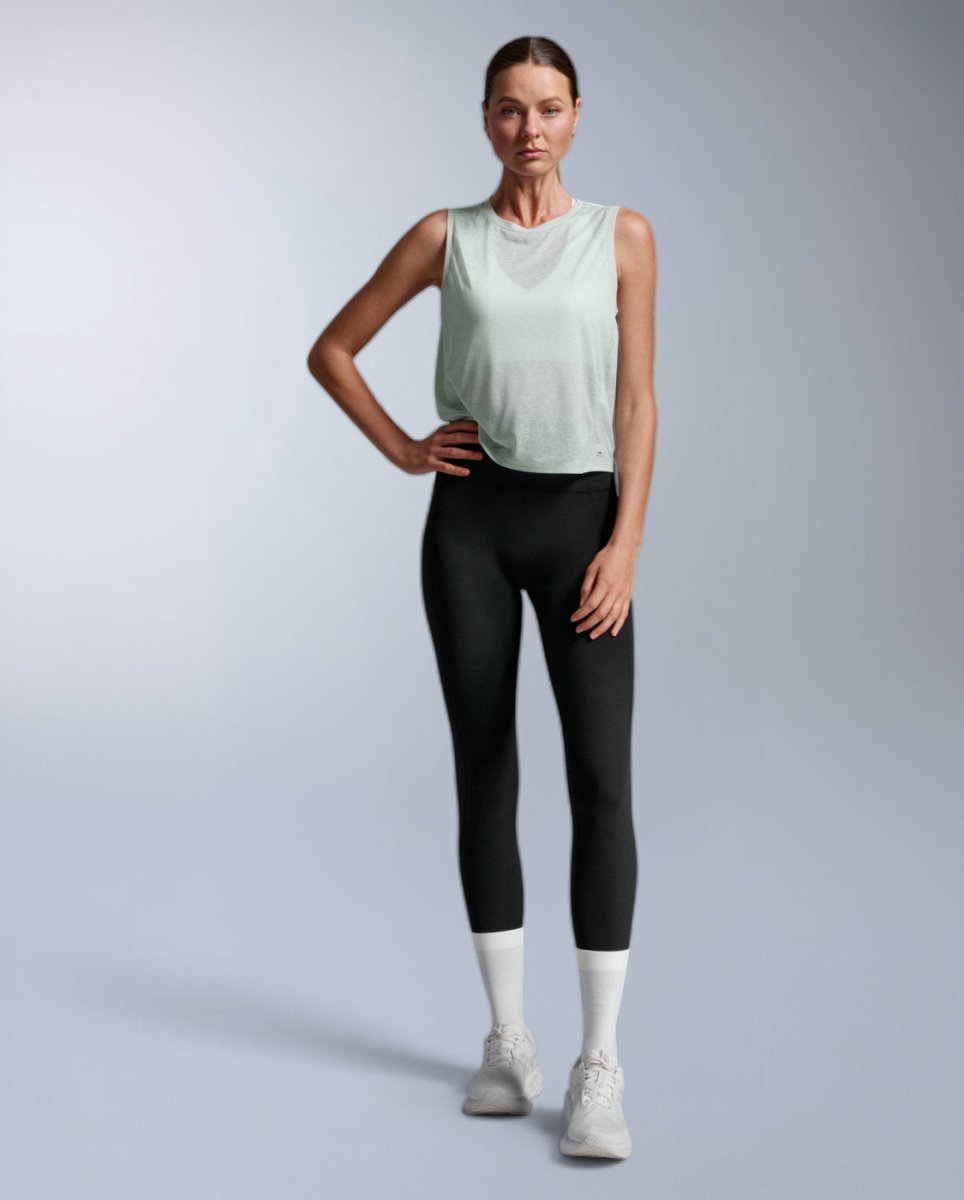 2XU - ReLight Crop Tank Tanktop Damen - seafoam/white - 2X-WR7568A-SFM/WHT-XXS - Sportbrands24