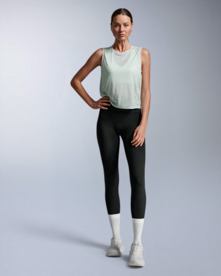 2XU - ReLight Crop Tank Tanktop Damen - seafoam/white - 2X-WR7568A-SFM/WHT-XXS - Sportbrands24