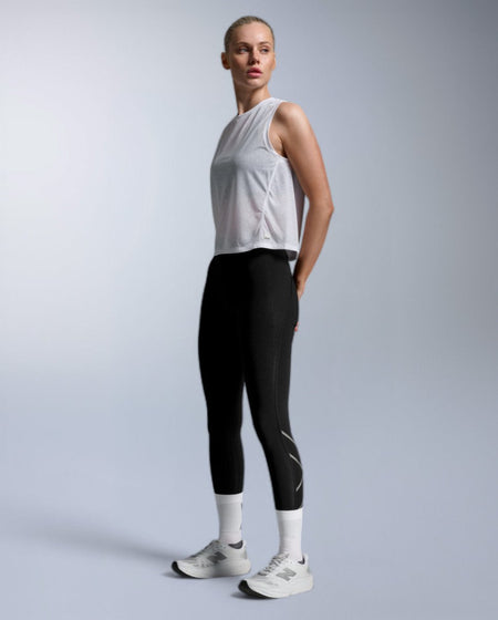 2XU - ReLight Crop Tank Tanktop Damen - white/white - 2X-WR7568A-WHT/WHT-XXS - Sportbrands24