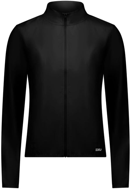 2XU - Aero Jacket Windjacke Damen - black/silver reflective - 2X-WR7576A-BLK/SRF-XXS - Sportbrands24