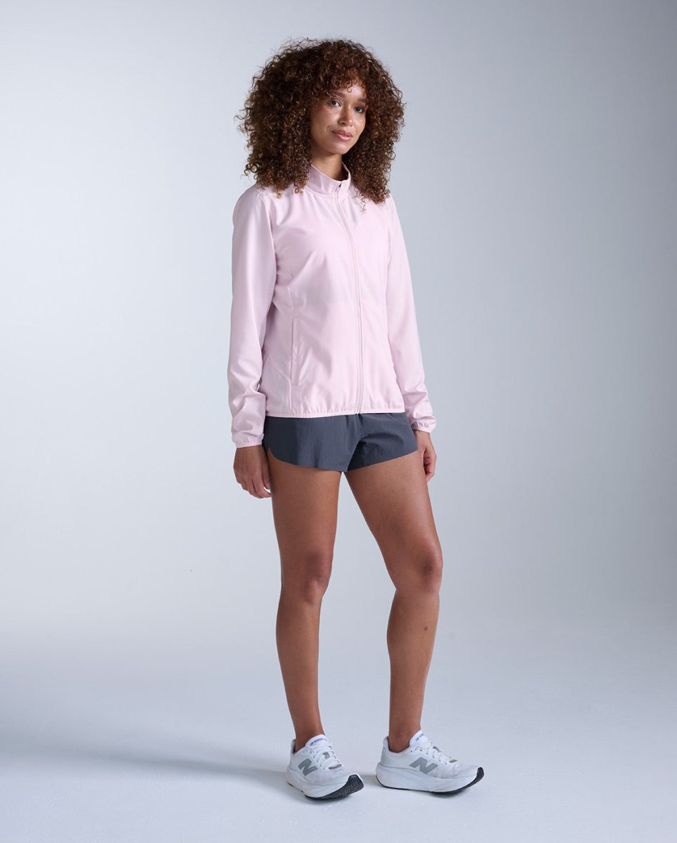 2XU - Aero Jacket Windjacke Damen - pink frost/pink reflective - 2X-WR7576A-PIF/PRF-XXS - Sportbrands24