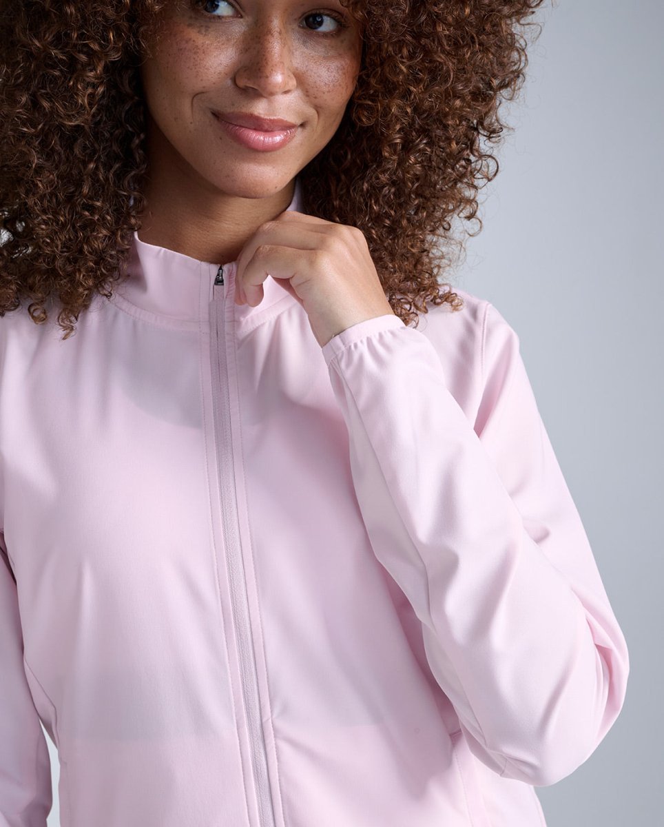 2XU - Aero Jacket Windjacke Damen - pink frost/pink reflective - 2X-WR7576A-PIF/PRF-XXS - Sportbrands24