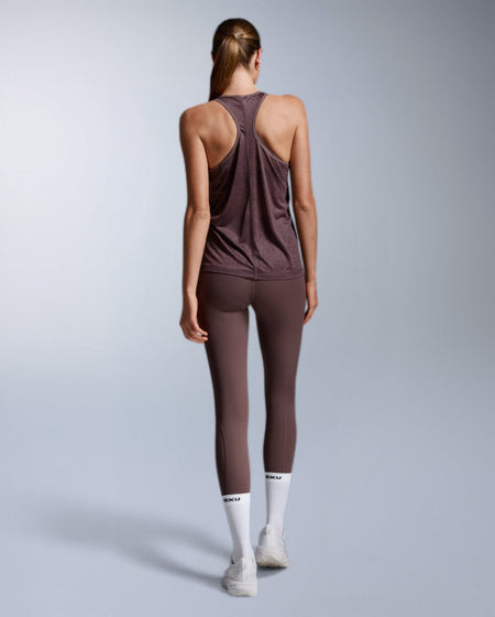 2XU - ReLight Racerback Singlet Tanktop Damen - currant/white - 2X-WR7581A-CRT/WHT-XXS - Sportbrands24