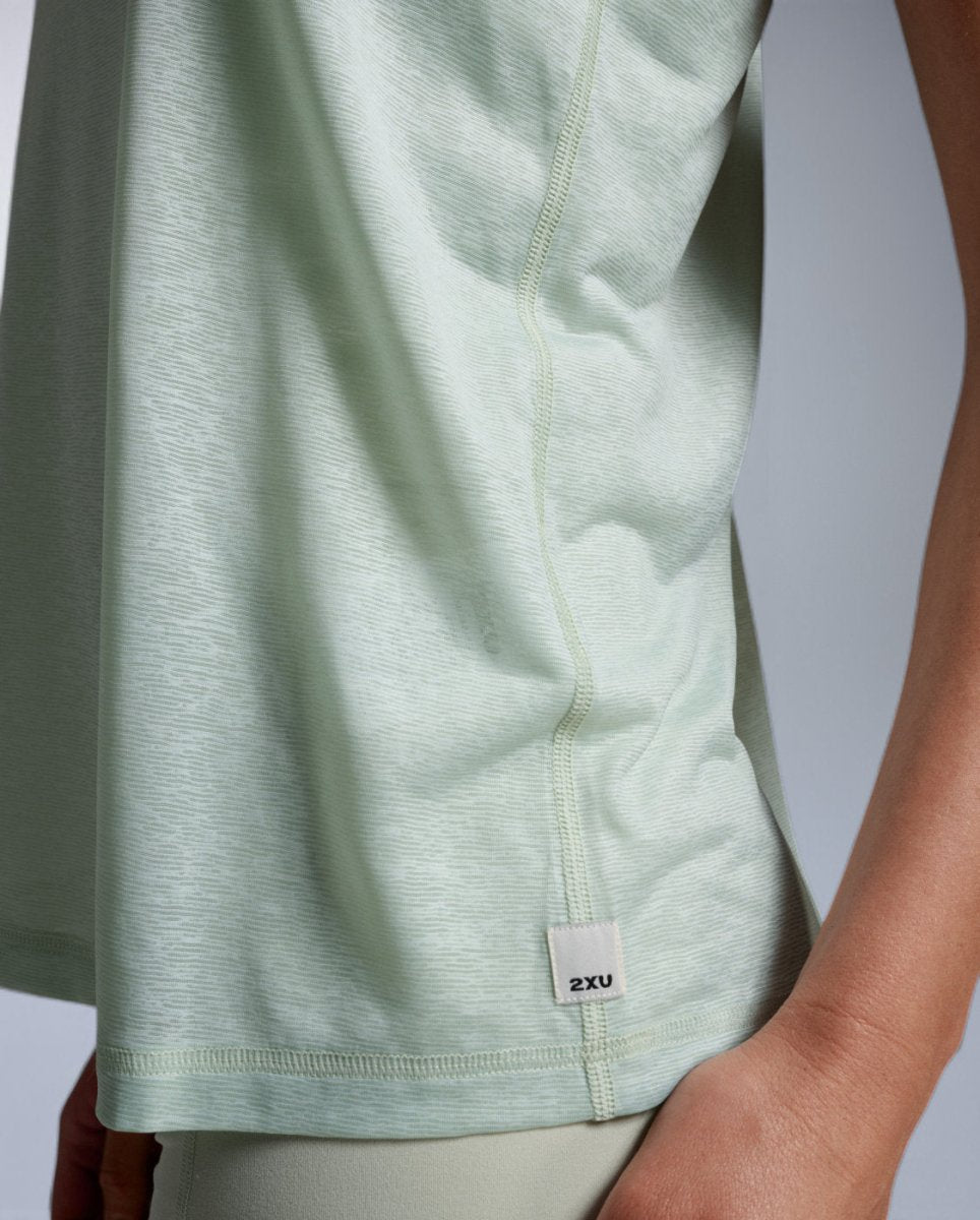 2XU - ReLight Racerback Singlet Tanktop Damen - seafoam/white - 2X-WR7581A-SFM/WHT-XXS - Sportbrands24