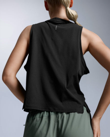 2XU - Aero Trail Tank Laufshirt Damen - black/black reflective - 2X-WR7662A-BLK/BRF-XXS - Sportbrands24