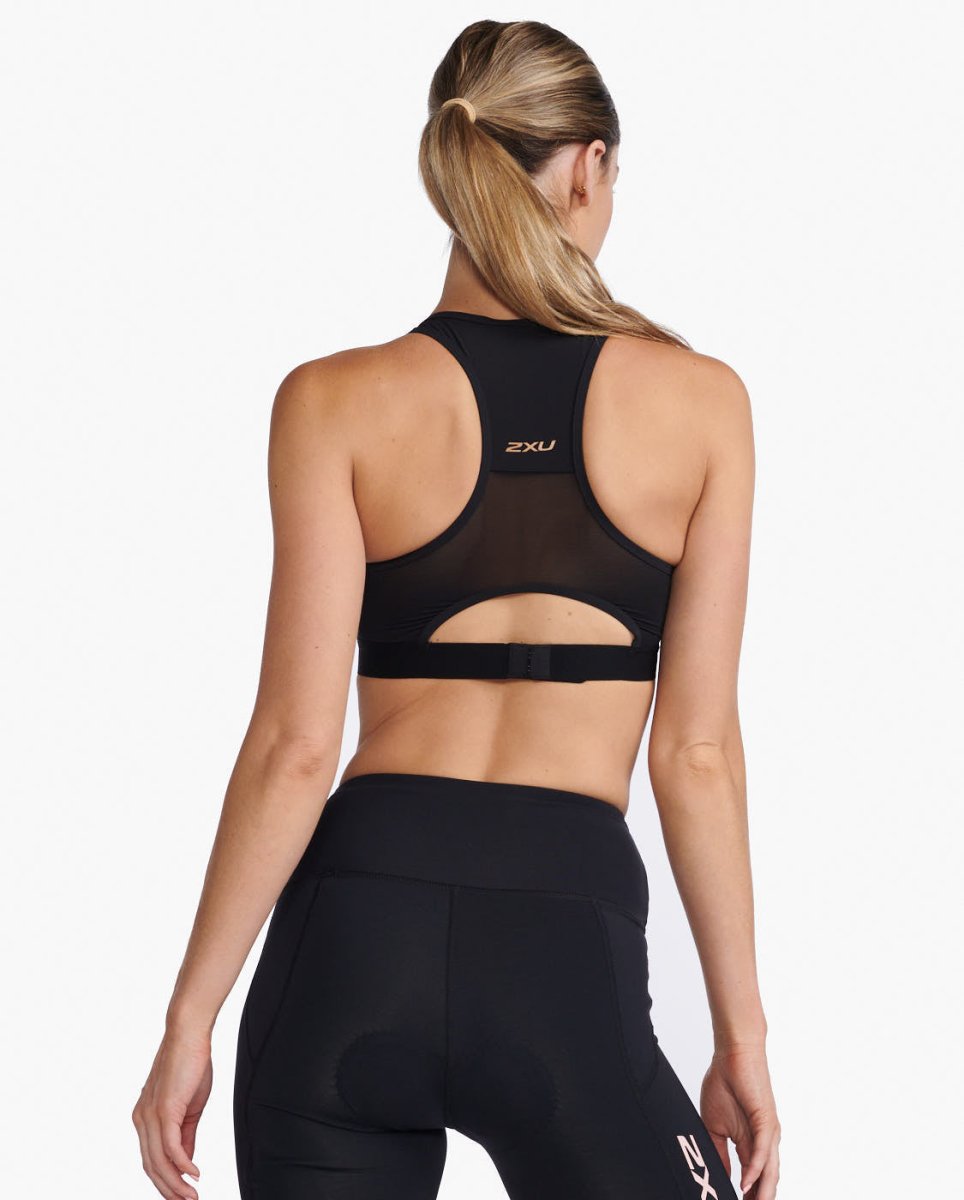 2XU - Aero Tri Bra Sport - BH Damen - black/white - 2X-WT6434A-BLK/WHT-XXS - Sportbrands24