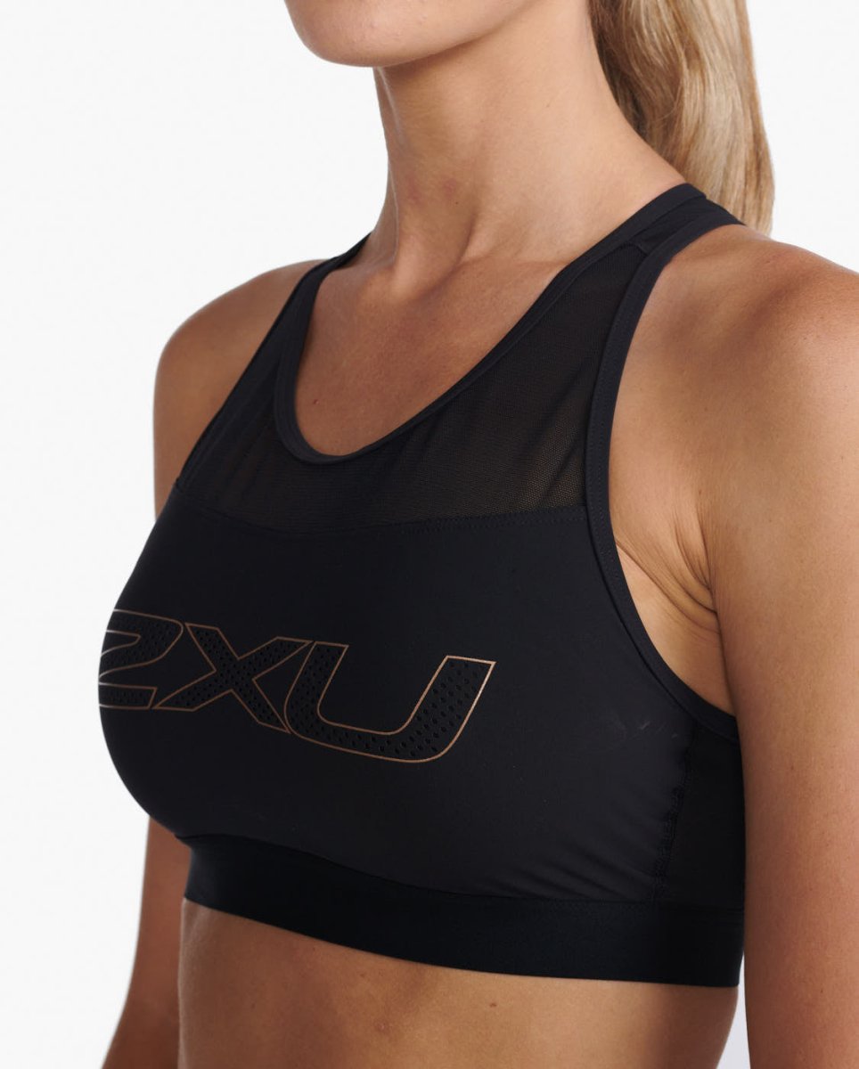 2XU - Aero Tri Bra Sport - BH Damen - black/white - 2X-WT6434A-BLK/WHT-XXS - Sportbrands24