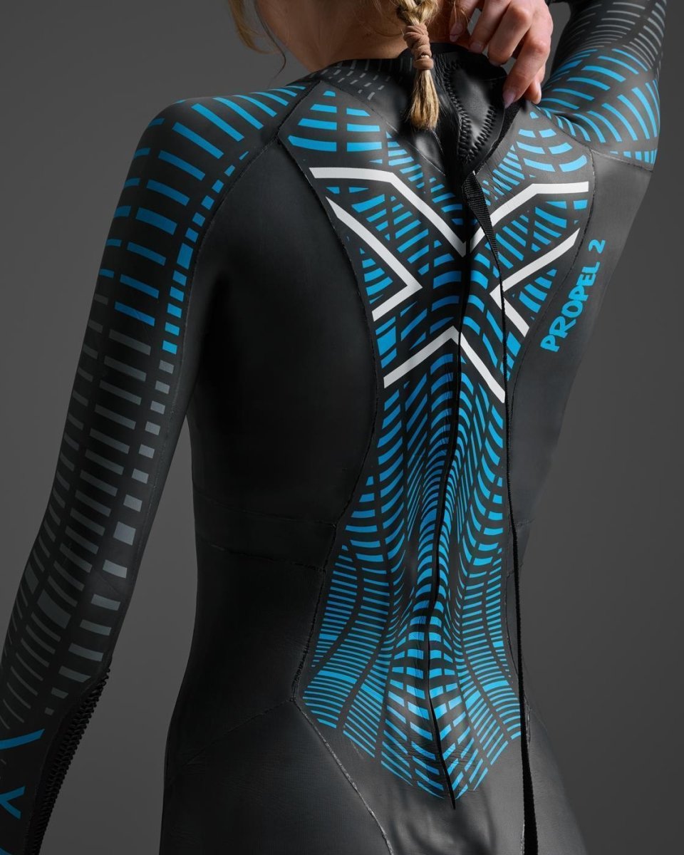 2XU - Propel P:2 Neoprenanzug Damen - black/aloha - 2X - WW4993C - BLK/ALO - Sportbrands24