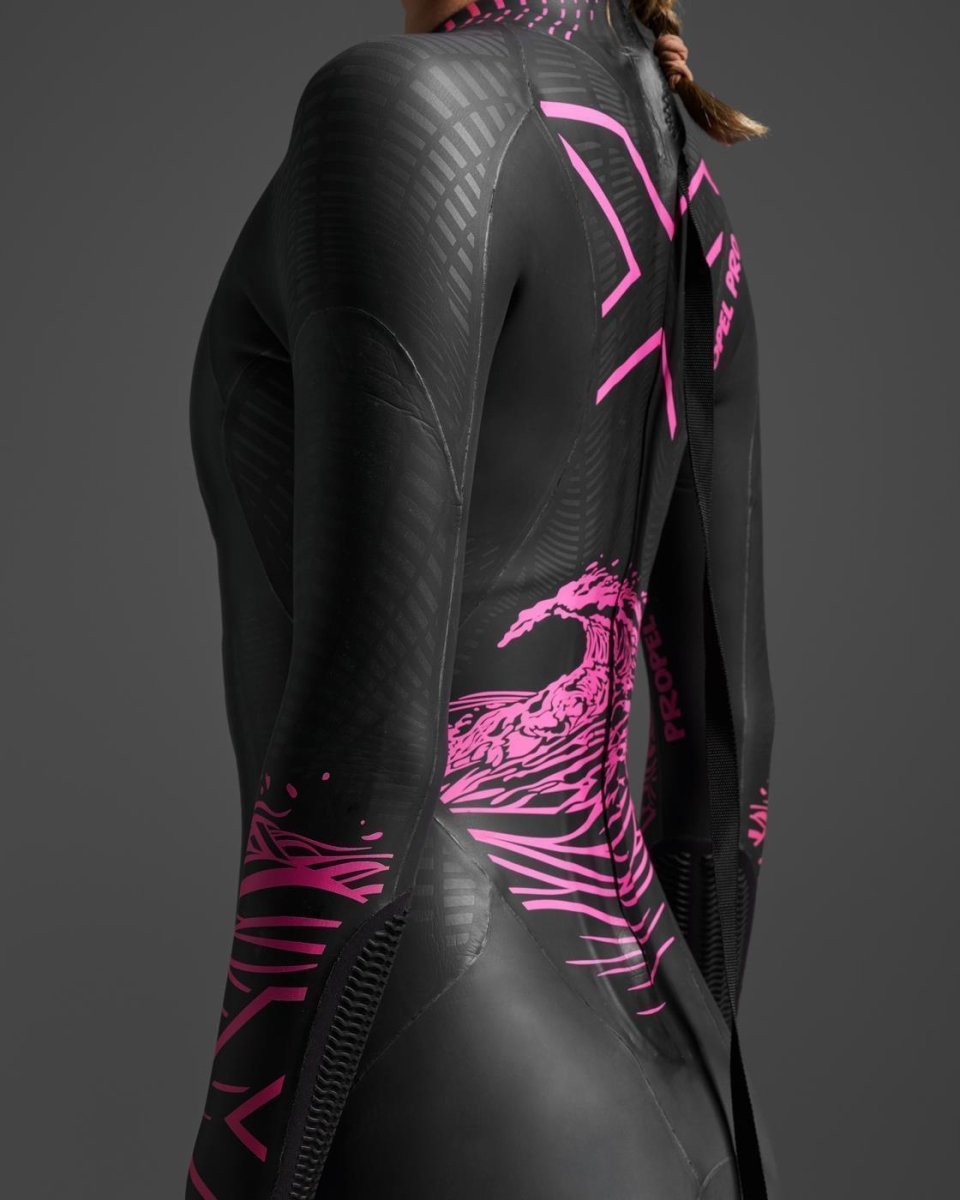 2XU - Propel Pro Neoprenanzug Damen - black/punk pink - 2X-WW5125C-BLK/PUK-XS - Sportbrands24