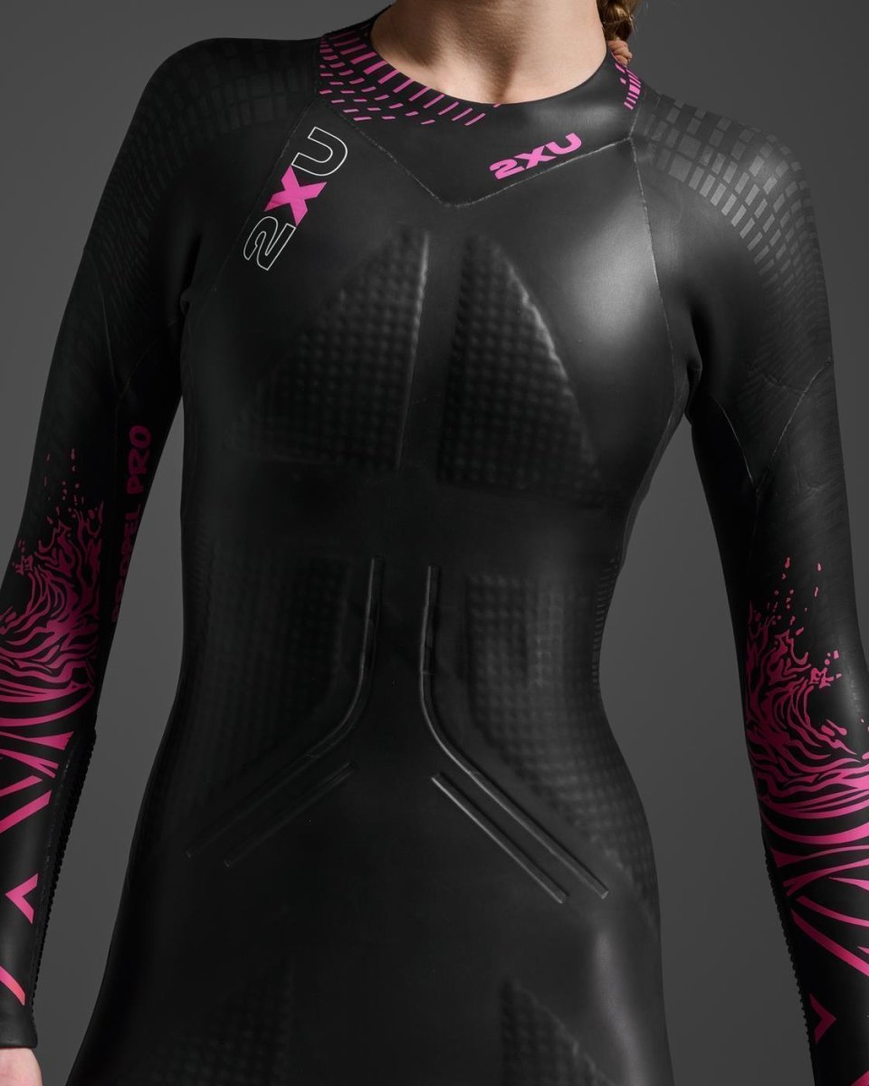 2XU - Propel Pro Neoprenanzug Damen - black/punk pink - 2X-WW5125C-BLK/PUK-XS - Sportbrands24