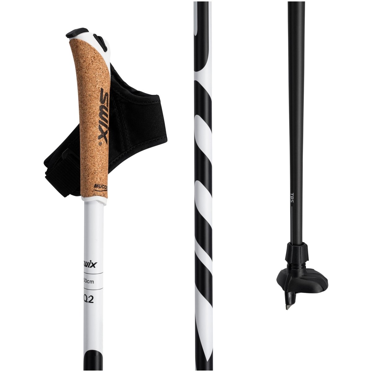 Swix - Q2 Pole Langlaufstock - white - SX-XCQ20-00-00100-1300 - Sportbrands24