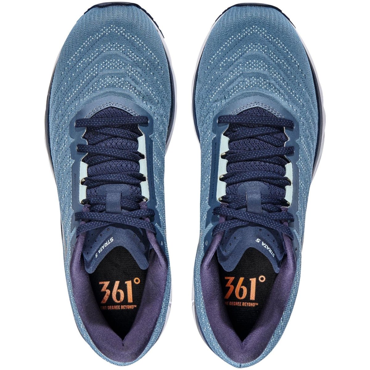 361 - Strata 5 Laufschuh Herren - storm/black iris - 361-Y2209-6969-100 - Sportbrands24