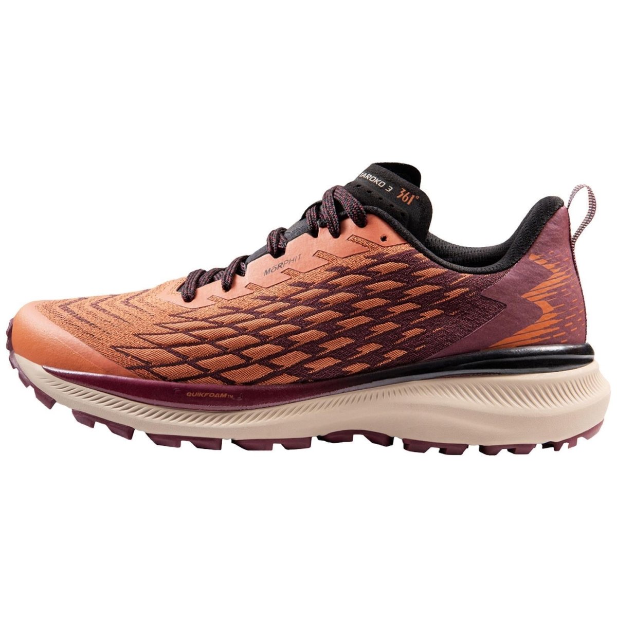 361 - Taroko 3 Laufschuh Damen - orange oxide/dark ch - 361-Y2255-2232-085 - Sportbrands24