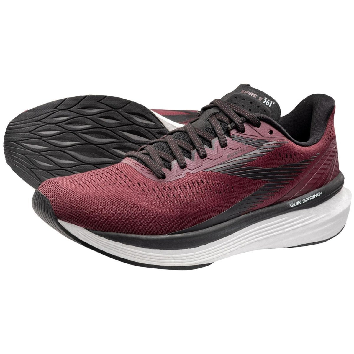 361 - Spire 5 Laufschuh Damen - dark cherry/black - 361-Y2272-3209-100 - Sportbrands24